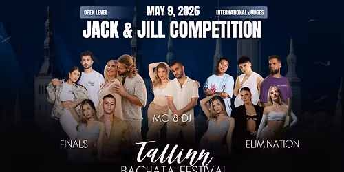 Jack & Jill Competition at Tallinn Bachata Festival, May 9th, 2026