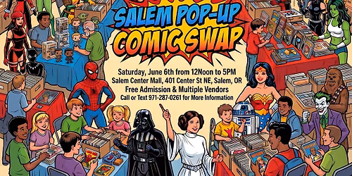 Salem Pop-Up Comic Swap!