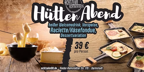 H\u00fcttenabend im Achtzehn98