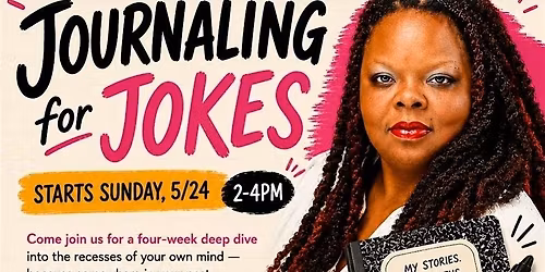 Journalling for Jokes w\/ Rochelle McConico