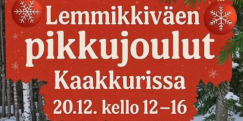 Lemmikkiv\u00e4en pikkujoulut!