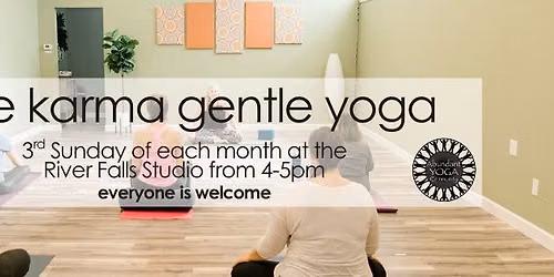 Free Karma Gentle Yoga at Inspiring Actions River Falls