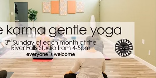 Free Karma Gentle Yoga at Inspiring Actions River Falls