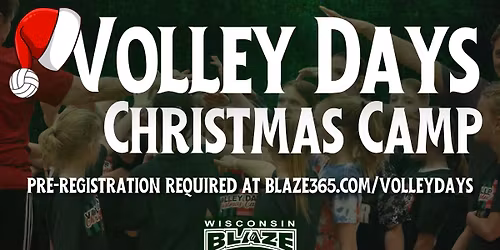 'Volley Days' Volleyball Camp for Ages 11-13