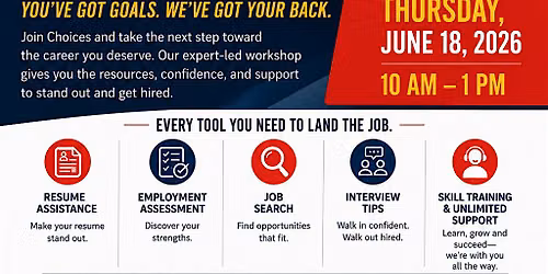 CHOICES JOB SEEKER WORKSHOP