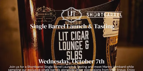 Single Barrel Launch & Tasting 