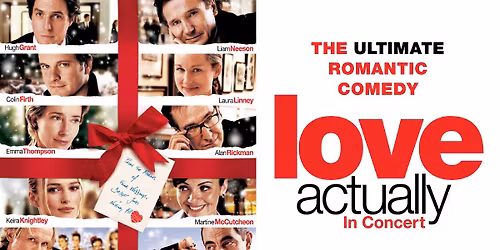 LOVE ACTUALLY IN CONCERT - Med Kristiansand Symfoniorkester \/\/ Kilden teater og konserthus