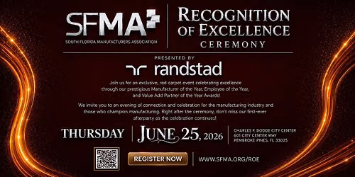 47th SFMA Recognition of Excellence Ceremony