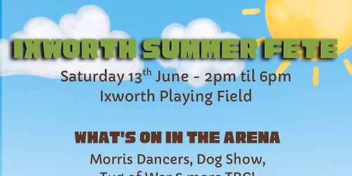 Ixworth Summer Fete!