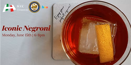 Iconic Negroni: Cocktail Tasting Experience