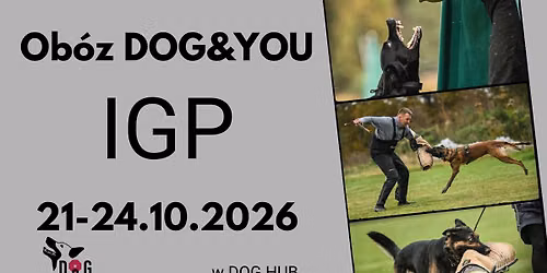 Ob\u00f3z Dog&You IGP z Piotrem Odrobi\u0144skim - pa\u017adziernik 2026