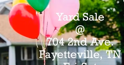 Multi Family Yard Sale @ 704 2nd Ave 