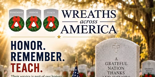 Wreaths Across America Day at Historic Lutz Cemetery