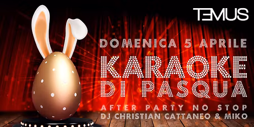 KARAOKE DI PASQUA & DJ SET