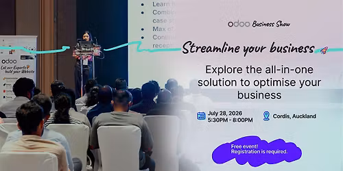 Scale Your Business: Odoo 19 Live Demo & Networking (Auckland)