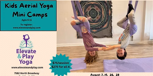 Kids Aerial Yoga Mini Camps