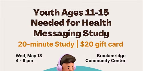 Research Opportunity for Youth