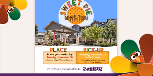 Sweet Pie Drive-Thru at MorningStar of Sparks! \ud83e\udd67