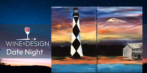 Paint & Sip: Cape Lookout Date Night | One Ticket Covers Two