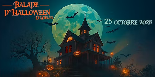 Balade d'Halloween Châtelet