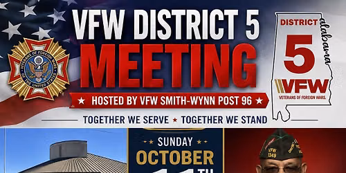 VFW DISTRICT 5 MEETING