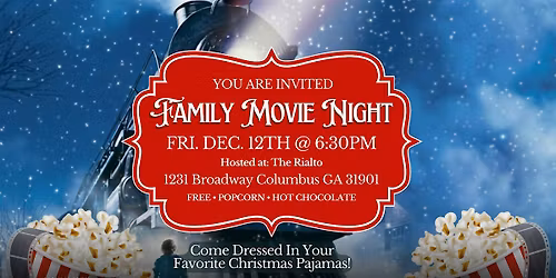 Family Christmas Movie Night