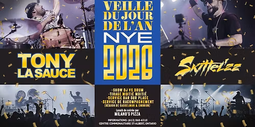 Veille du Jour de l'An - New Years Eve!