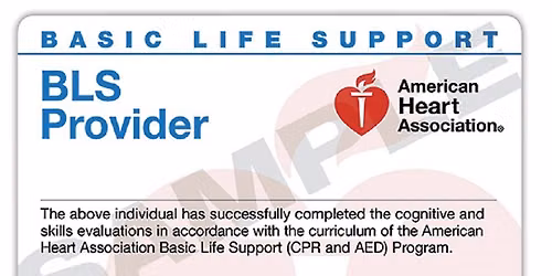 BLS for the Health Care Provider \u2013 06\/23\/26