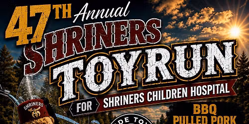 47th Annual Shriners Toy Run  