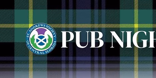 Scottish Pub Night - October 2026