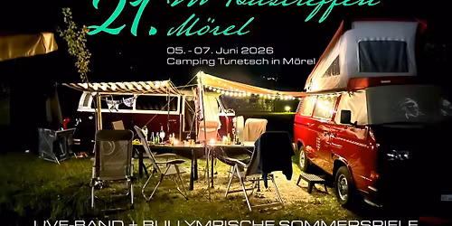 21. VW Bustreffen 2026 M\u00f6rel, VS