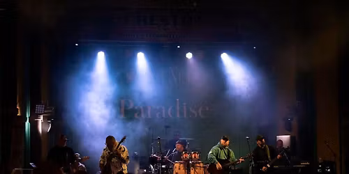 Dustin Showers Band on the Beach stage!