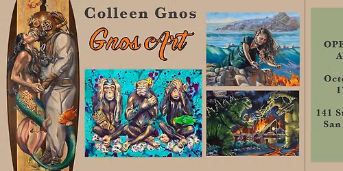 SEE Colleen Gnos \ud83c\udf0a Open Studios Art Tour Oct. 10-11 & 17-18 in SLO!