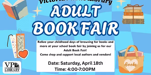 VPL Adult Book Fair