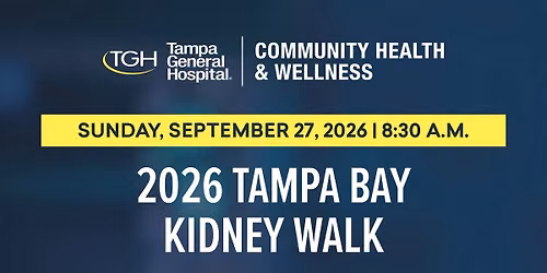 2026 Tampa Bay Kidney Walk