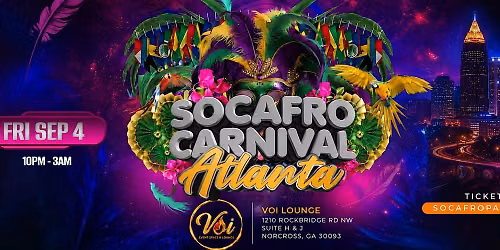 Socafro Carnival Atlanta