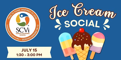 SCVi Ice Cream Social