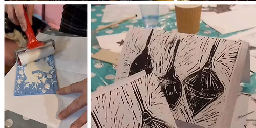 Christmas Lino Printing Christmas Cards
