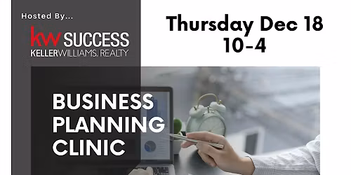 Business Planning Clinic with Alan Rice