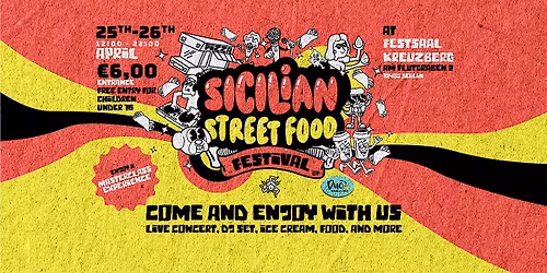 Sicilian Street Food Festival 2026 - Festsaal Berlin