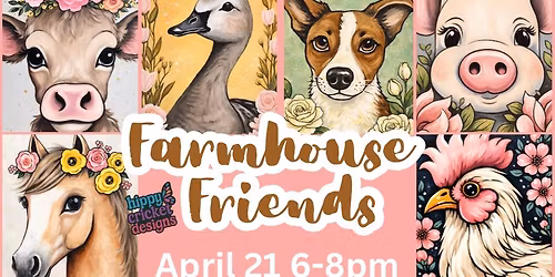 Farmhouse Friends Canvas Workshop