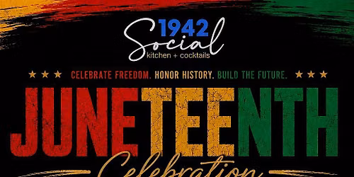 1942 Social Juneteenth Celebration | Live Music + Hennessy Weekend
