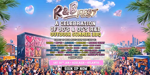 R&B Fest Summer BBQ Is Coming To Adelaide!