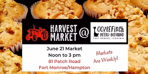 June 21 Harvest Market at Oozlefinch