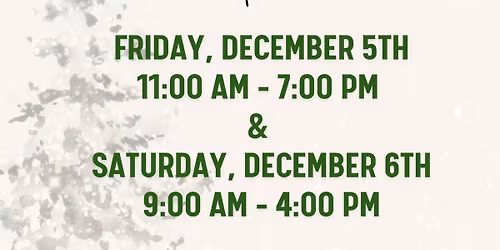 Natchez Merry Market - Christmas Edition