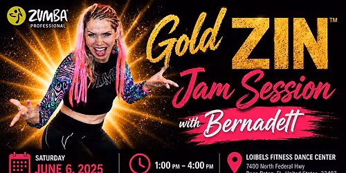 GOLD ZIN\u2122 JAM SESSION BOCA RATON Bernadett Fejszes