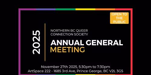 Queer Connection Society AGM