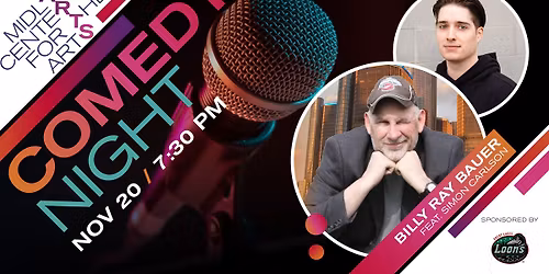 Comedy Night: Billy Ray Bauer ft. Simon Carlson