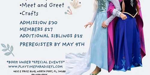 Snow Sisters Fairytale Play date