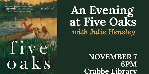 An Evening at Five Oaks with Julie Hensley